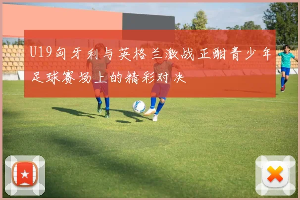 U19匈牙利与英格兰激战正酣青少年足球赛场上的精彩对决